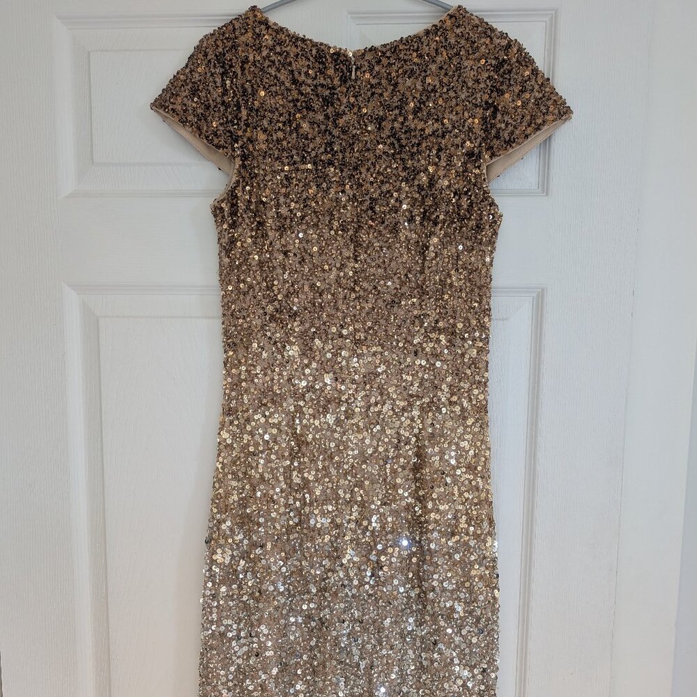 Theia 'Irma' ombre sequin dress - Picture 4 of 7